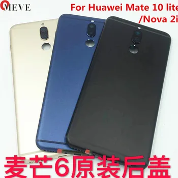 

5pcs NEW Original For Huawei Mate 10 lite Battery Cover G10 Rear Door Housing Back Case Replaced 5.9" Phone For Huawei Nova 2i