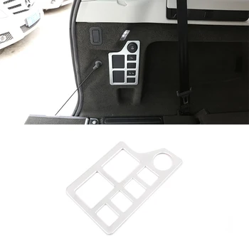 Matte ABS Chrome Trunk Electric adjustment Button Frame Cover Trim Refit For Land Rover Discovery 5 LR5 2017 Car Accessories
Matte ABS Chrome Trunk Electric adjustment Button Frame Cover Trim Refit For Land Rover Discovery 5 LR5 2017 Car Accessories