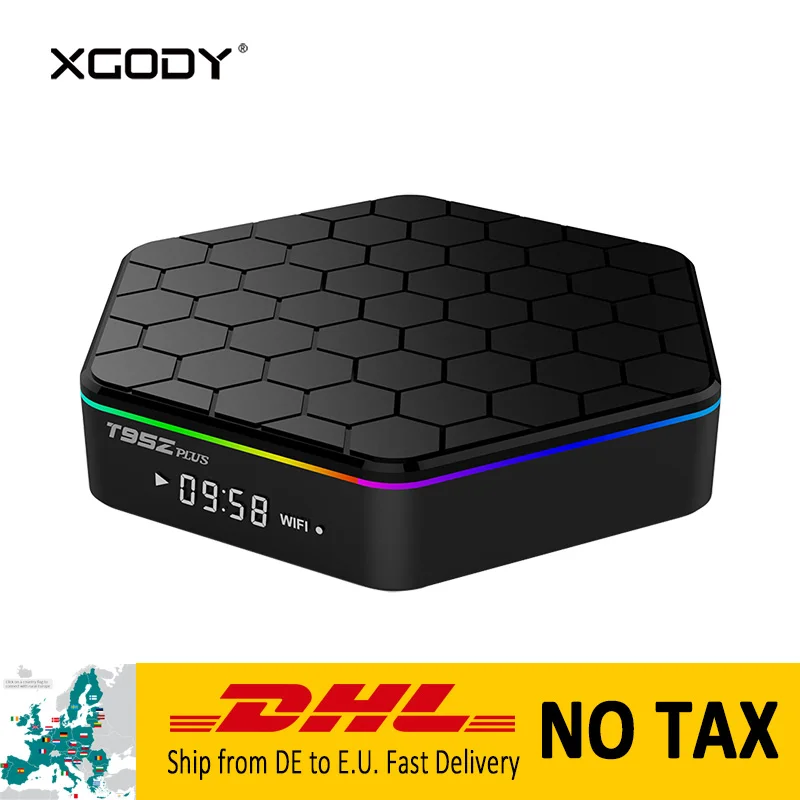 Original XGODY T95Z Plus Amlogic S912 Octa Core DDR4 3G RAM 32G ROM Smart TV Box Android 6.0 Bluetooth 4.0 Media Player Streamer
Original XGODY T95Z Plus Amlogic S912 Octa Core DDR4 3G RAM 32G ROM Smart TV Box Android 6.0 Bluetooth 4.0 Media Player Streamer