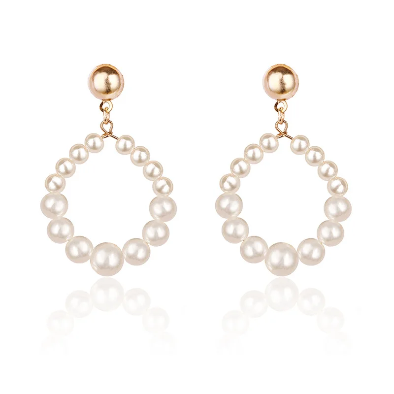 New Imitation Pearl Water Drop Earrings For Women Korean Long Big Dangle Earrings Female Party Hanging Jewelry
New Imitation Pearl Water Drop Earrings For Women Korean Long Big Dangle Earrings Female Party Hanging Jewelry