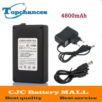 DC12480 Protable 4800mAh for 12V Super Rechargeable Switch Li-ion Battery Pack US/EU Plug With Case For Cameras Camcorders 
DC12480 Protable 4800mAh for 12V Super Rechargeable Switch Li-ion Battery Pack US/EU Plug With Case For Cameras Camcorders