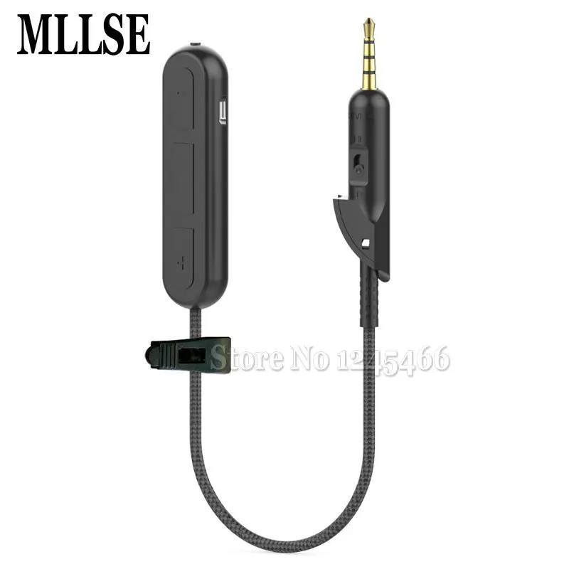 MLLSE Upgrade Version Bluetooth Wireless Adapter Cable for QC15 QC 15 Headphone Transform Wired Into Wireless
MLLSE Upgrade Version Bluetooth Wireless Adapter Cable for QC15 QC 15 Headphone Transform Wired Into Wireless