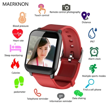 MAERKNON Z02 Intelligent exercise watches step calls to remind heart rate and blood pressure waterproof explosions
MAERKNON Z02 Intelligent exercise watches step calls to remind heart rate and blood pressure waterproof explosions