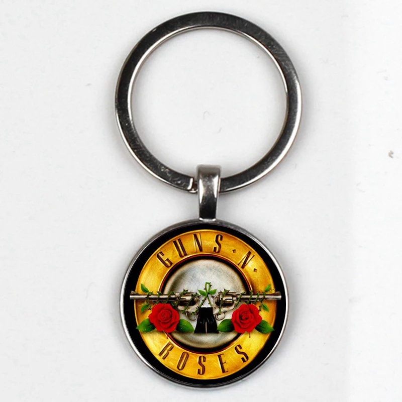 Hot, Fashion Pistol N Rose Badge Key Ring Steampunk Glass Dome Rock Band Car Keychain DIY Handmade
Hot, Fashion Pistol N Rose Badge Key Ring Steampunk Glass Dome Rock Band Car Keychain DIY Handmade