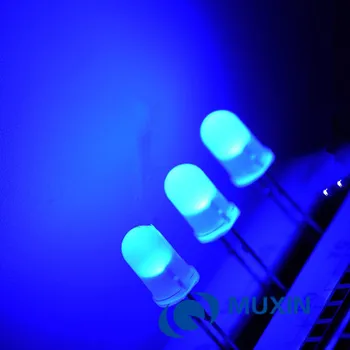5MM Blue LED 1000 PCS/Lot Diode Round Diffused Blue Color Light Lamp F5 DIP Highlight New Wholesale Electronic
5MM Blue LED 1000 PCS/Lot Diode Round Diffused Blue Color Light Lamp F5 DIP Highlight New Wholesale Electronic