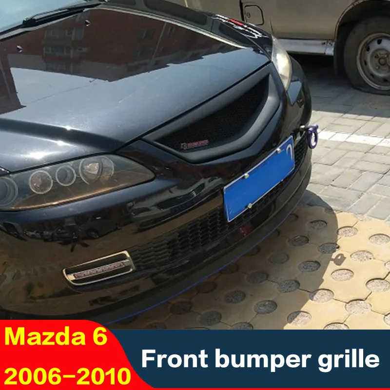 no logo grille grills abs bumper mesh mask trims cover fit for mazda 6 2006-2010 grill car styling M6 auto parts
no logo grille grills abs bumper mesh mask trims cover fit for mazda 6 2006-2010 grill car styling M6 auto parts