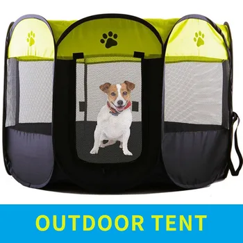 2 Sizes Portable Pet Cat Dog House Cage Folding Breathable Animal Tent Kennel Puppy Outdoor Playpen Big Space Octagon Fence
2 Sizes Portable Pet Cat Dog House Cage Folding Breathable Animal Tent Kennel Puppy Outdoor Playpen Big Space Octagon Fence