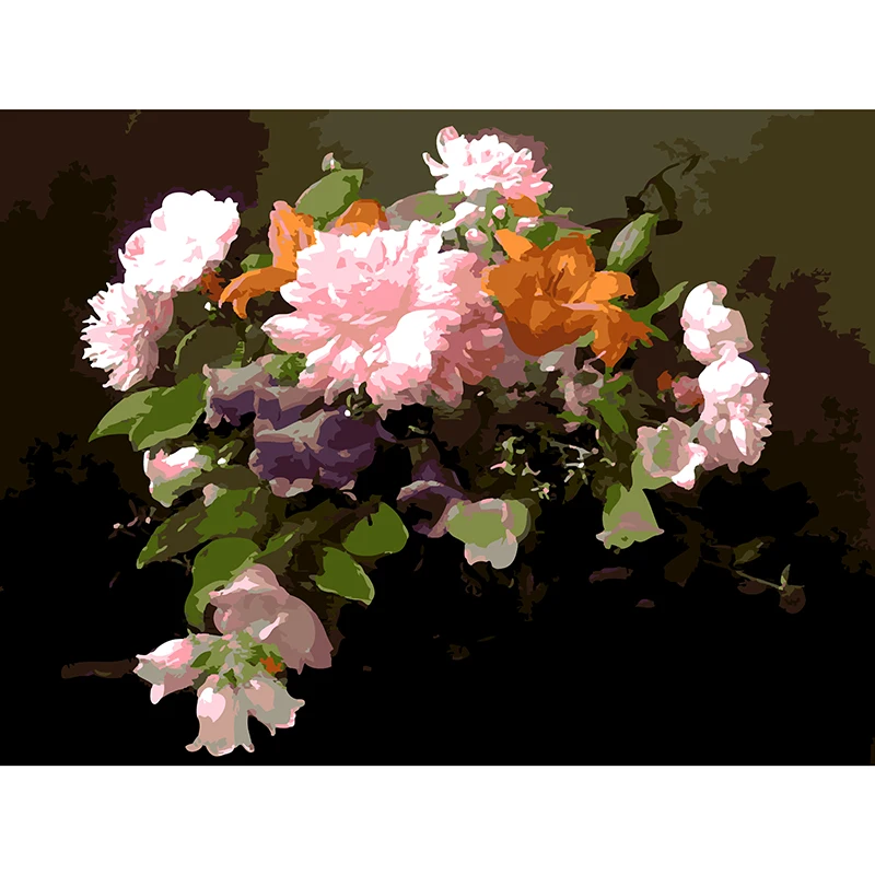 Blooming Flowers Oil Painting Lily Rose Vase Coloring By Numbers Digital Painting By Numbers On Canvas Unique Christmas Gift Hot
Blooming Flowers Oil Painting Lily Rose Vase Coloring By Numbers Digital Painting By Numbers On Canvas Unique Christmas Gift Hot