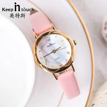 KEEP IN TOUCH Fashion Minimalist Quartz Waterproof Wristwatch Women PU Strap Female Dress Watch Luxury Ladies Watches Feminino
KEEP IN TOUCH Fashion Minimalist Quartz Waterproof Wristwatch Women PU Strap Female Dress Watch Luxury Ladies Watches Feminino