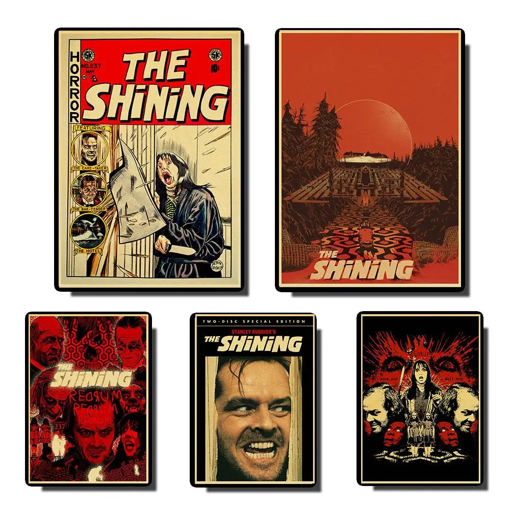 horror movie The shining vintage posters retro poster Prints Wall Painting high Quality Decor Poster Home Decoration
horror movie The shining vintage posters retro poster Prints Wall Painting high Quality Decor Poster Home Decoration