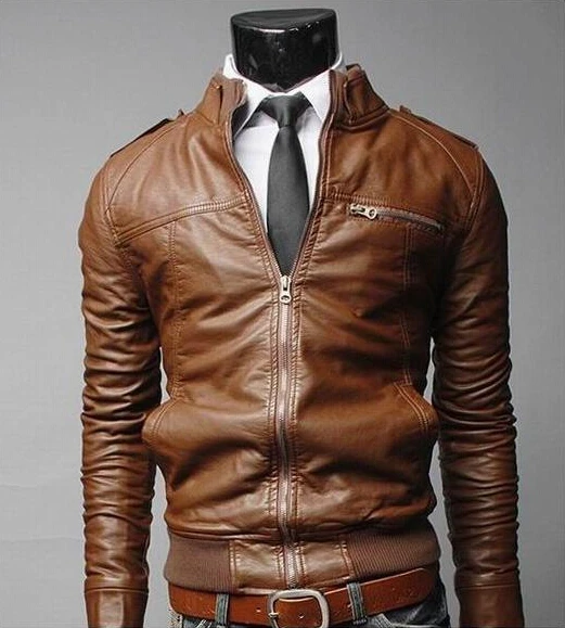2018 Brand Man Zipper Leather Jackets PU Classic Jaqueta Masculinas Inverno Couro Jacket Men Black Motorcycle Leather Jacket
2018 Brand Man Zipper Leather Jackets PU Classic Jaqueta Masculinas Inverno Couro Jacket Men Black Motorcycle Leather Jacket