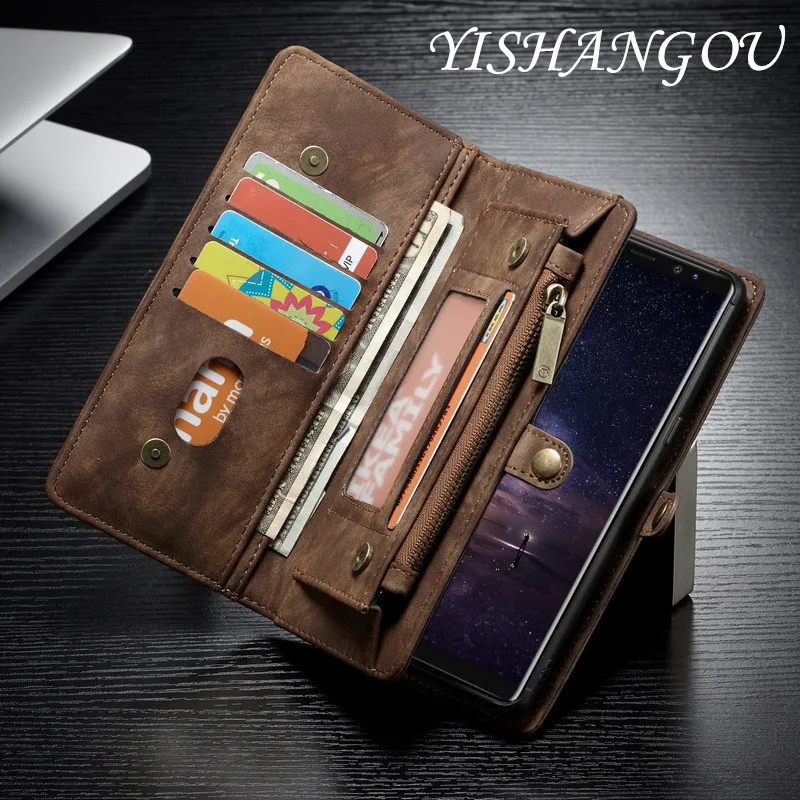 Luxury Real Leather Phone Case For Samsung Galaxy Note9 8 Zipper Multifunction Wallet Cases For Samsung S7 Edge S8 S9 Plus Purse
Luxury Real Leather Phone Case For Samsung Galaxy Note9 8 Zipper Multifunction Wallet Cases For Samsung S7 Edge S8 S9 Plus Purse