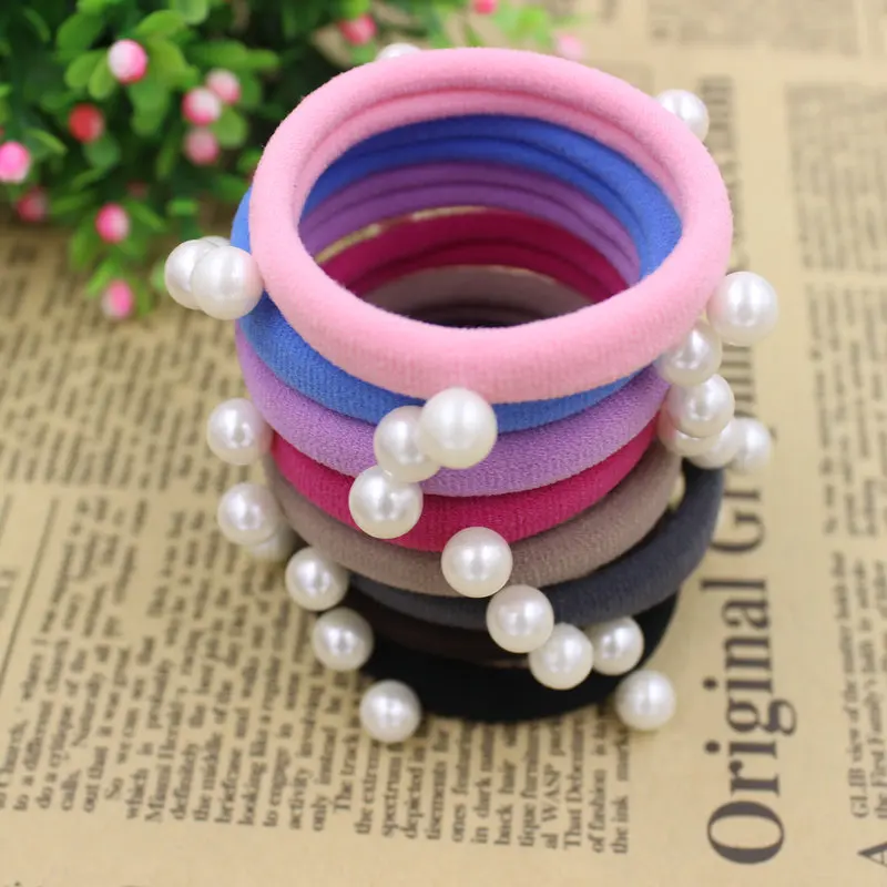 10pcs-lot-2016-Super-Good-Candy-Colours-Pearls-5CM-Hair-Holders-Rubberbands-Elastics-Girl-s-New (5)