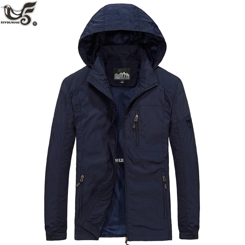 XIYOUNIAO plus size M~5XL6XL spring autumn Mens Casual outwear Hoodie Jacket Men military Windbreaker Tourism Mountain thin Coat
XIYOUNIAO plus size M~5XL6XL spring autumn Mens Casual outwear Hoodie Jacket Men military Windbreaker Tourism Mountain thin Coat