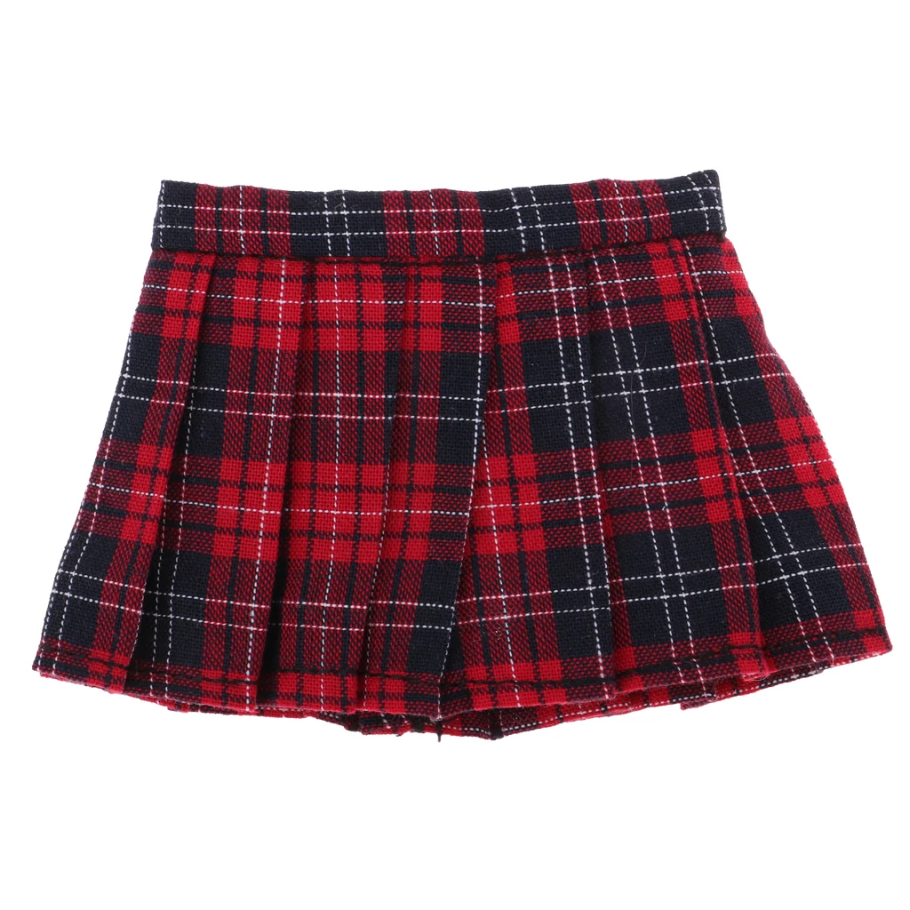 Classic Pleated Skirt JK Uniform Skirt Clothes for 1/6 BJD Dollfie MSD Dolls Accessories Wine Red Plaid
Classic Pleated Skirt JK Uniform Skirt Clothes for 1/6 BJD Dollfie MSD Dolls Accessories Wine Red Plaid