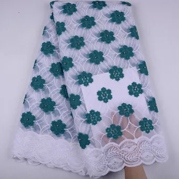 Tulle Lace Embroidery Milk Silk Lace Fabric With Rhinestones High Quality African French Lace Fabric 5 Yards A1505
Tulle Lace Embroidery Milk Silk Lace Fabric With Rhinestones High Quality African French Lace Fabric 5 Yards A1505