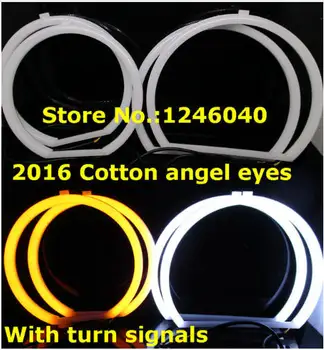 New Dual color White&amber Cotton LED Angel eyes halo ring kit DRL Light turn signal light for BMW E53 X5 1999-2004
New Dual color White&amber Cotton LED Angel eyes halo ring kit DRL Light turn signal light for BMW E53 X5 1999-2004