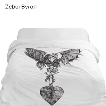 1PCS 3D Duvet Cover 220x240/200x200/140x200,HD Print Quilt/Blanket Cover,Angel demon Skull Bedding King/Queen/Double Drop Ship
1PCS 3D Duvet Cover 220x240/200x200/140x200,HD Print Quilt/Blanket Cover,Angel demon Skull Bedding King/Queen/Double Drop Ship