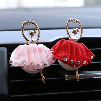 Car Styling Car Air Vent Perfume Auto Outlet Air Freshener Auto Decors 4 Colors Solid Fragrance Diamond Ballet Girl
Car Styling Car Air Vent Perfume Auto Outlet Air Freshener Auto Decors 4 Colors Solid Fragrance Diamond Ballet Girl