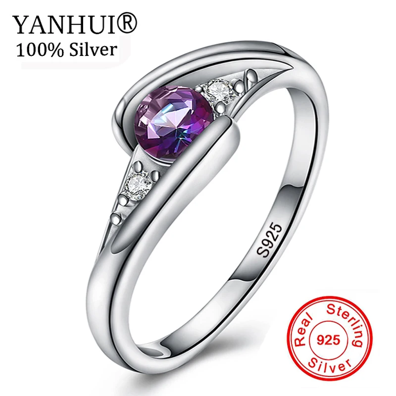 2018 New Fashion Original Solid 925 Sterling Silver Ring Inlay 0.5 Carat Rainbow Stone Engagement For Women Zircon Jewelry R5035
2018 New Fashion Original Solid 925 Sterling Silver Ring Inlay 0.5 Carat Rainbow Stone Engagement For Women Zircon Jewelry R5035