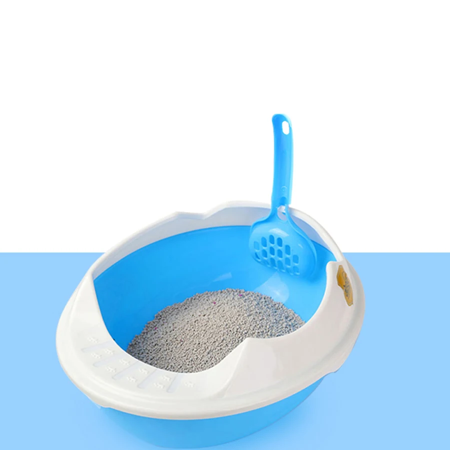 Large Cats Litter Box Kitten Toilet Training Tray Pet Potty Sand Cat Litter Areia Gato Sort Out Katzen WC Animal Product 90Z1958
Large Cats Litter Box Kitten Toilet Training Tray Pet Potty Sand Cat Litter Areia Gato Sort Out Katzen WC Animal Product 90Z1958