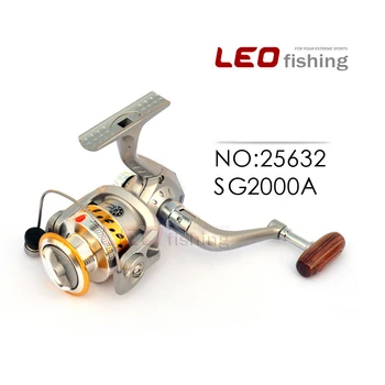 Free Shipping 2017 New Style LEO Spinning Fishing Reels SG-2000A Pre-Loading Spinning Wheel Metal 6BB Gear ratio 5.5:1
Free Shipping 2017 New Style LEO Spinning Fishing Reels SG-2000A Pre-Loading Spinning Wheel Metal 6BB Gear ratio 5.5:1