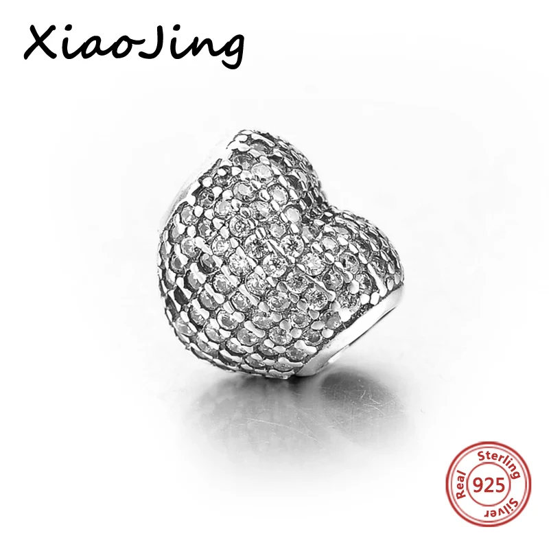 Fit Authentic Pandora Bracelet Silver 925 Original CZ Heart Charms Pandora Beads Pendant Antique Jewelry valentine's day Gifts
Fit Authentic Pandora Bracelet Silver 925 Original CZ Heart Charms Pandora Beads Pendant Antique Jewelry valentine's day Gifts