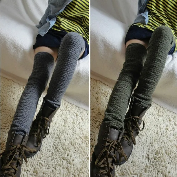 Women's Autumn Winter Warmer Heap Boots Jacket Leg Guards 75cm Length Long Thigh High Gaiters Women Prom Dress Accessroy
Women's Autumn Winter Warmer Heap Boots Jacket Leg Guards 75cm Length Long Thigh High Gaiters Women Prom Dress Accessroy