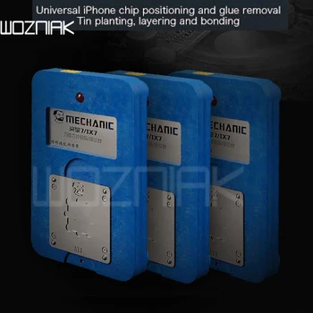 MECHANIC IPhone multi-function chip planting tin platform In addition to plastic table 7/IX7 and positioning plate steel mesh
MECHANIC IPhone multi-function chip planting tin platform In addition to plastic table 7/IX7 and positioning plate steel mesh