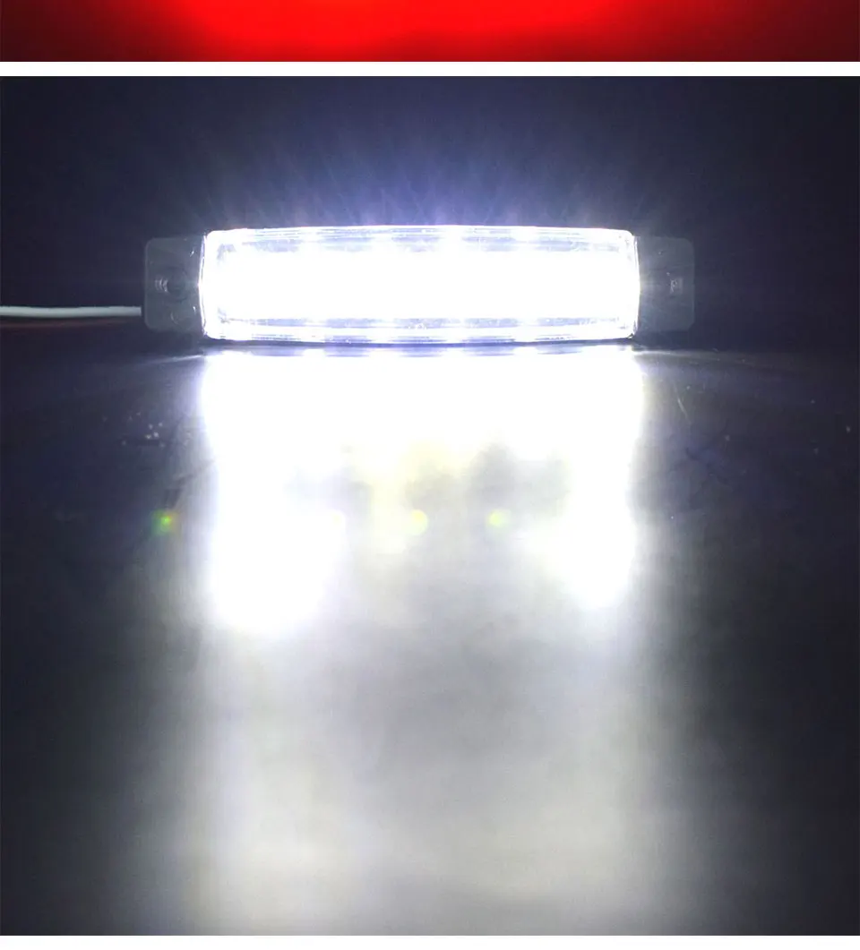 DC 12V 24V Auto External Light Source Red Blue Yellow Green White SMD LED Brake Lamps Truck Car Turn Signal Light Bulbs (11)