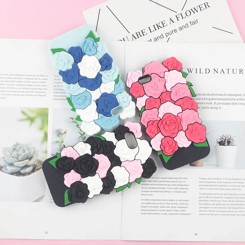 3D Cute Brand Rose Case for iPhone 5 5s se 6 6s 7 8 Plus X Flower Phone Back Silicon Cover
3D Cute Brand Rose Case for iPhone 5 5s se 6 6s 7 8 Plus X Flower Phone Back Silicon Cover
