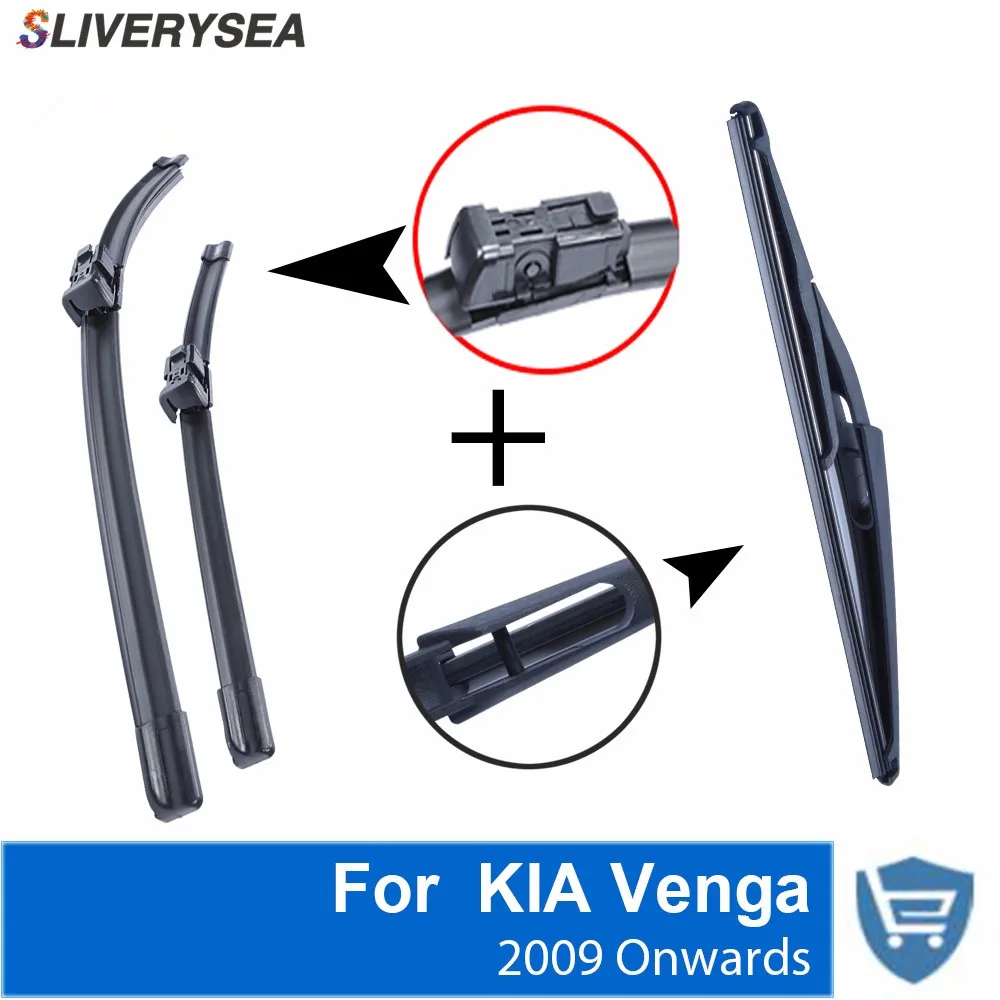 SLIVERYSEA Front and Rear Wiper Blade no Arm For KIA Venga 2009 OnwardsHigh quality Natural Rubber windscreen 26''+14''
SLIVERYSEA Front and Rear Wiper Blade no Arm For KIA Venga 2009 OnwardsHigh quality Natural Rubber windscreen 26''+14''