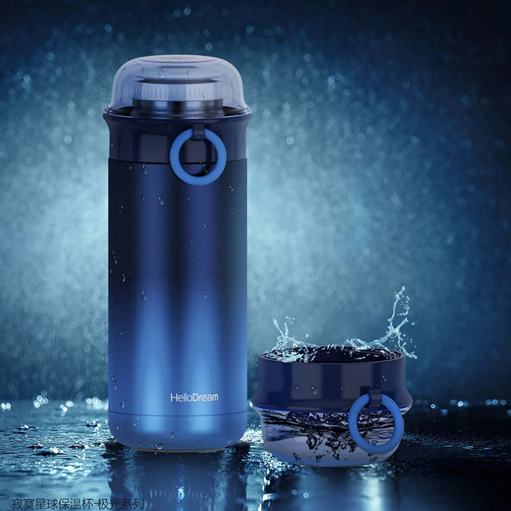 350ML Sports Water Bottle Stainless Steel Gradient Transparent Cover Cup Insulated Vaccum Flask Water Terms Thermos Best Gift
350ML Sports Water Bottle Stainless Steel Gradient Transparent Cover Cup Insulated Vaccum Flask Water Terms Thermos Best Gift