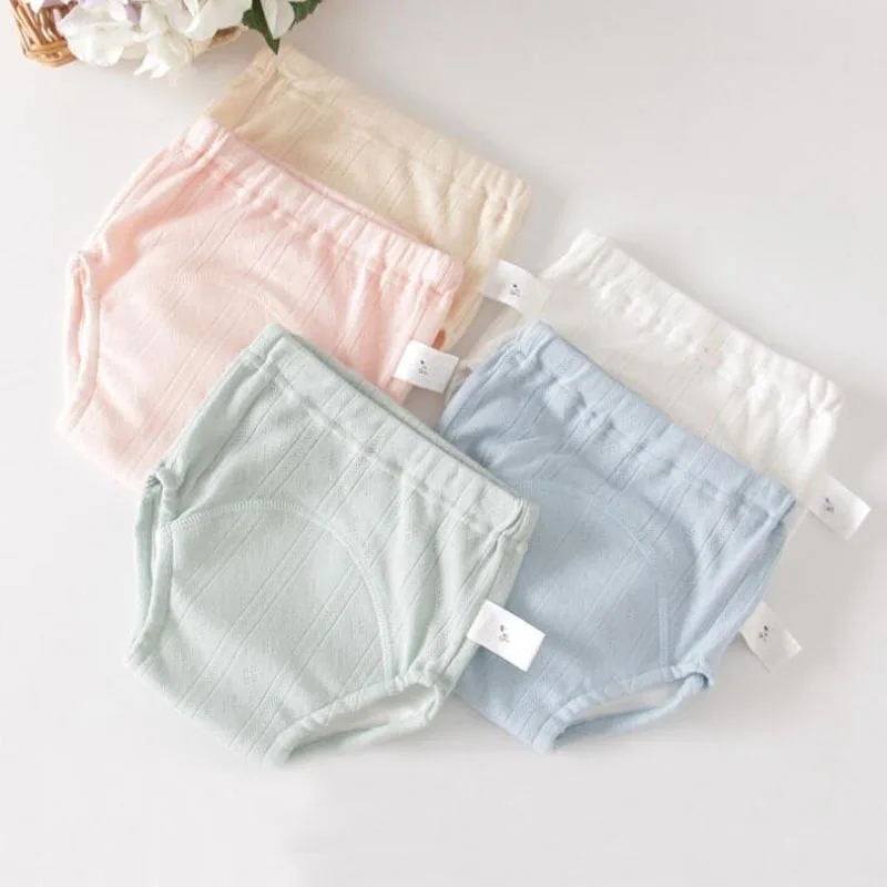 1-3 Years Cotton Gauze Underpants Kids Training Pants Cloth Diapers Nappy Washable 4 Layers Baby Diaper Pants Nappies Newborn
1-3 Years Cotton Gauze Underpants Kids Training Pants Cloth Diapers Nappy Washable 4 Layers Baby Diaper Pants Nappies Newborn