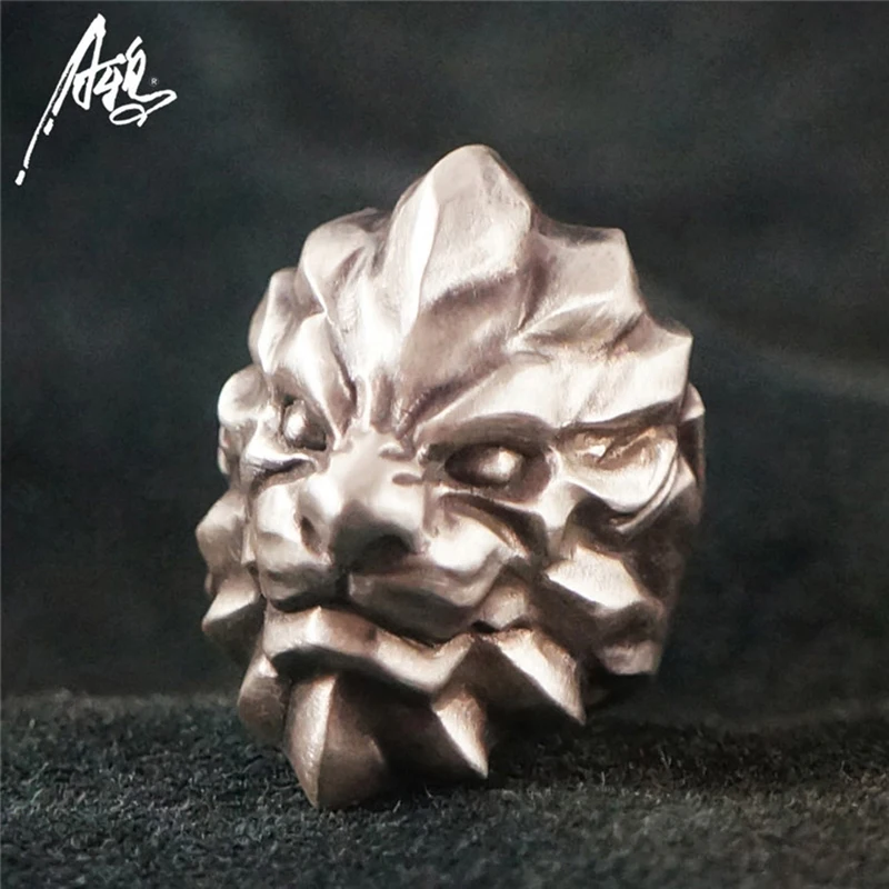 Customized Top Quality The Lion King Ring 925 Silver Rings for Men Animal Jewelry
Customized Top Quality The Lion King Ring 925 Silver Rings for Men Animal Jewelry