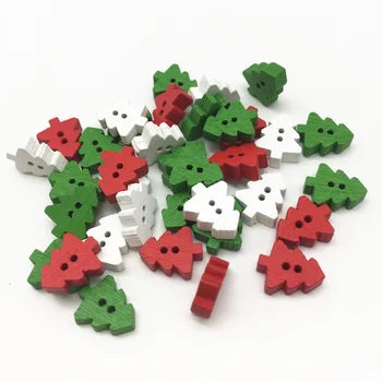 100pcs 13x10mm White Red Green Wood Christmas Tree 2 Holes Buttons Sewing Accessories Embellishments Xmas Crafts
100pcs 13x10mm White Red Green Wood Christmas Tree 2 Holes Buttons Sewing Accessories Embellishments Xmas Crafts