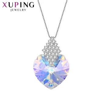 Xuping Romantic Heart Style Pendant Necklaces Luxury Crystals from Swarovski Charming for Women Wedding Present M62-40111
Xuping Romantic Heart Style Pendant Necklaces Luxury Crystals from Swarovski Charming for Women Wedding Present M62-40111