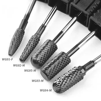 Black Tungsten steel Nail Drill Bits Professional Milling Cutters For Manicure Millers Nail Remover Polishing Accessories
Black Tungsten steel Nail Drill Bits Professional Milling Cutters For Manicure Millers Nail Remover Polishing Accessories