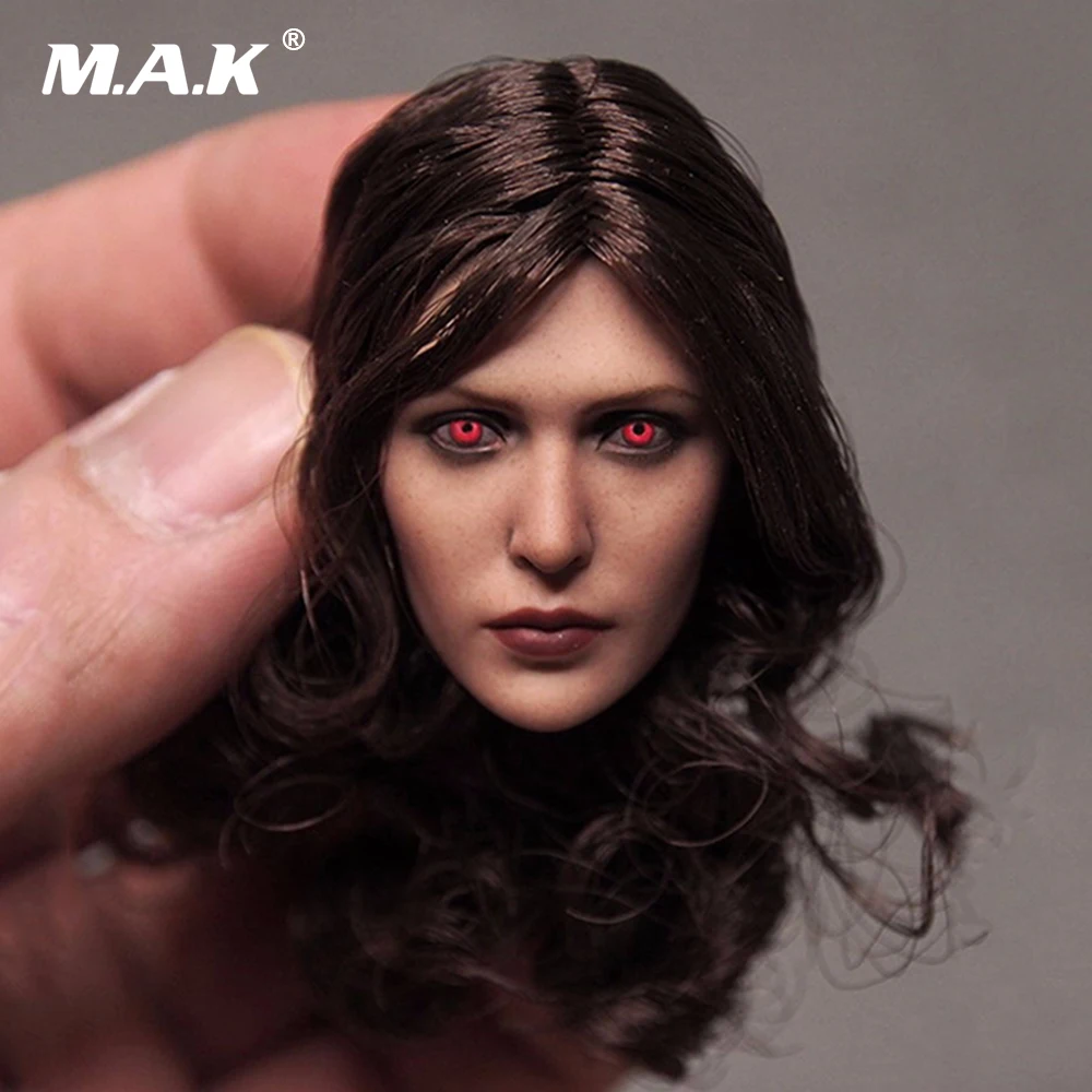 On Sale Custom 1/6 Female Head Sculpt Elizabeth Olsen Scarlet Witch Red Eyes Ver Head Carving for 12" Action Figures Accessories
On Sale Custom 1/6 Female Head Sculpt Elizabeth Olsen Scarlet Witch Red Eyes Ver Head Carving for 12" Action Figures Accessories