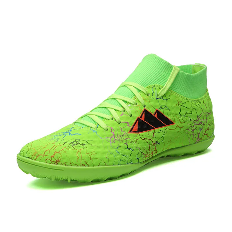Indoor Turf Soccer Shoes Mens High Ankle Football Boots Original Superfly Soccer Cleats Shoes Boys Kids Futsal Training Sneakers
Indoor Turf Soccer Shoes Mens High Ankle Football Boots Original Superfly Soccer Cleats Shoes Boys Kids Futsal Training Sneakers