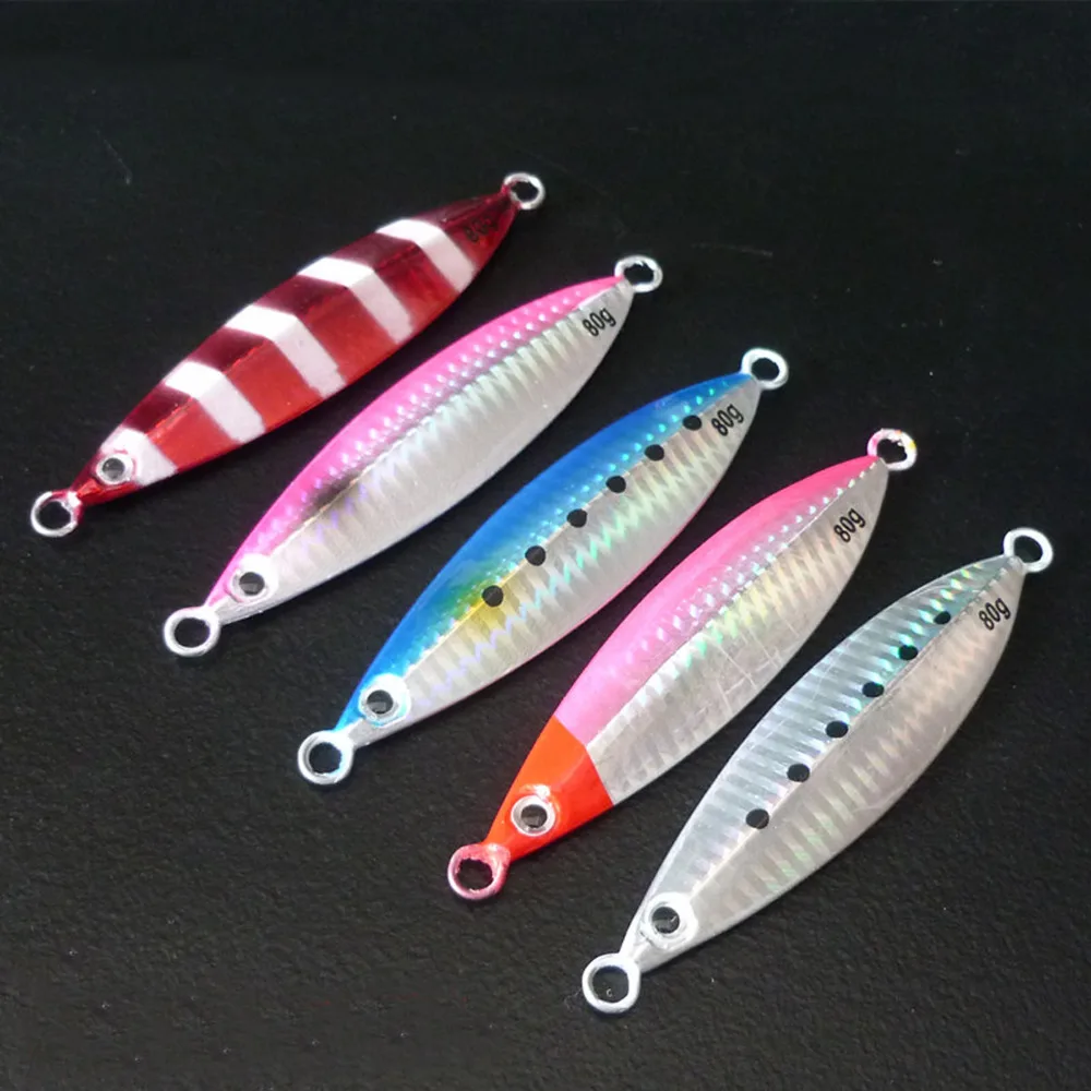 5PCS Deep sea Fishing Jigging Slow Jig Jigging Lure Jigbait spoon baits 60g 80g 100g
5PCS Deep sea Fishing Jigging Slow Jig Jigging Lure Jigbait spoon baits 60g 80g 100g