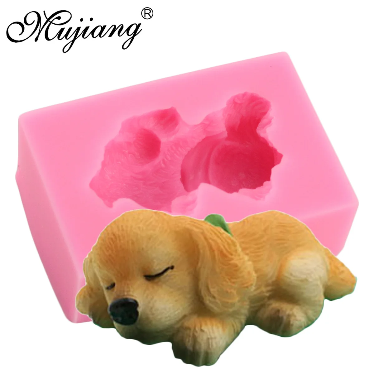 Mujiang Dog Shape Silicone Fondant Cake Decorating Mold Candy Chocolate Polymer Clay Mould Animal Cake Baking Tool For Bakeware
Mujiang Dog Shape Silicone Fondant Cake Decorating Mold Candy Chocolate Polymer Clay Mould Animal Cake Baking Tool For Bakeware