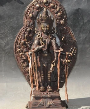 old tibet buddhism Joss bronze Tara Goddess Kwan-yin Guanyin bodhisattva statue
old tibet buddhism Joss bronze Tara Goddess Kwan-yin Guanyin bodhisattva statue