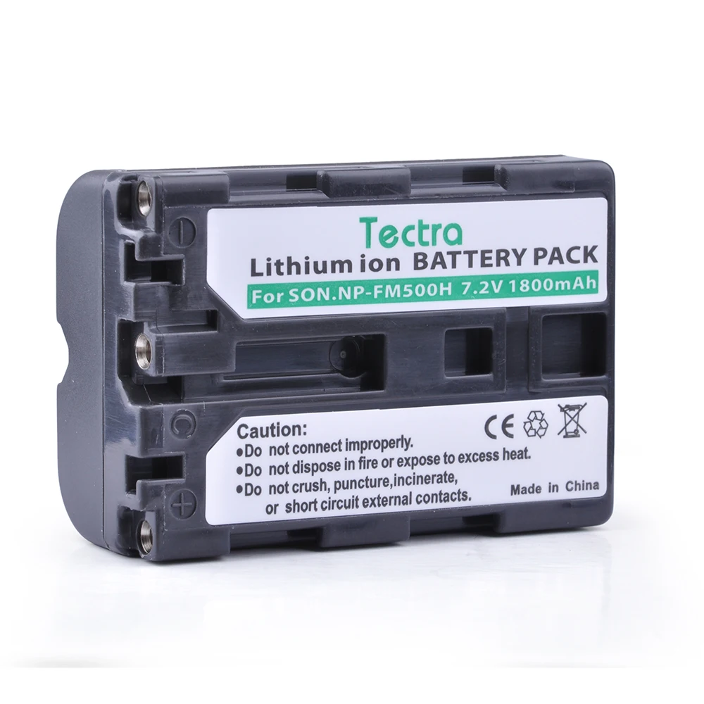 Tectra 1PC 7.2V/1800mAh NP-FM500H NP FM500H Li-ion Battery for Sony A57 A65 A77 A99 A350 A550 A580 A900 CAMERAS
Tectra 1PC 7.2V/1800mAh NP-FM500H NP FM500H Li-ion Battery for Sony A57 A65 A77 A99 A350 A550 A580 A900 CAMERAS