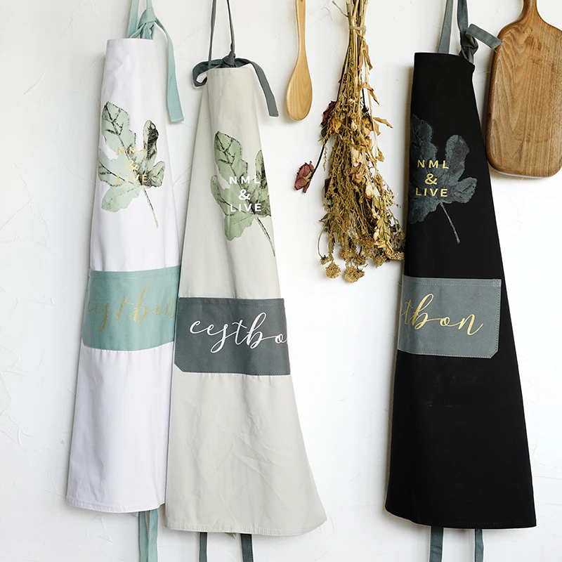Nordic Wind Pure cotton Printin apron unisex kitchen cooking aprons for woman Coffee shops and restaurant washed smock sarongs
Nordic Wind Pure cotton Printin apron unisex kitchen cooking aprons for woman Coffee shops and restaurant washed smock sarongs