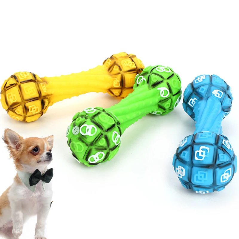 Toy Pet Dog Anti - bit Abrasion - resistant Rubber - Lining Sound - Sounding Dumbbell Interaction Training Pet Supplies Partners
Toy Pet Dog Anti - bit Abrasion - resistant Rubber - Lining Sound - Sounding Dumbbell Interaction Training Pet Supplies Partners