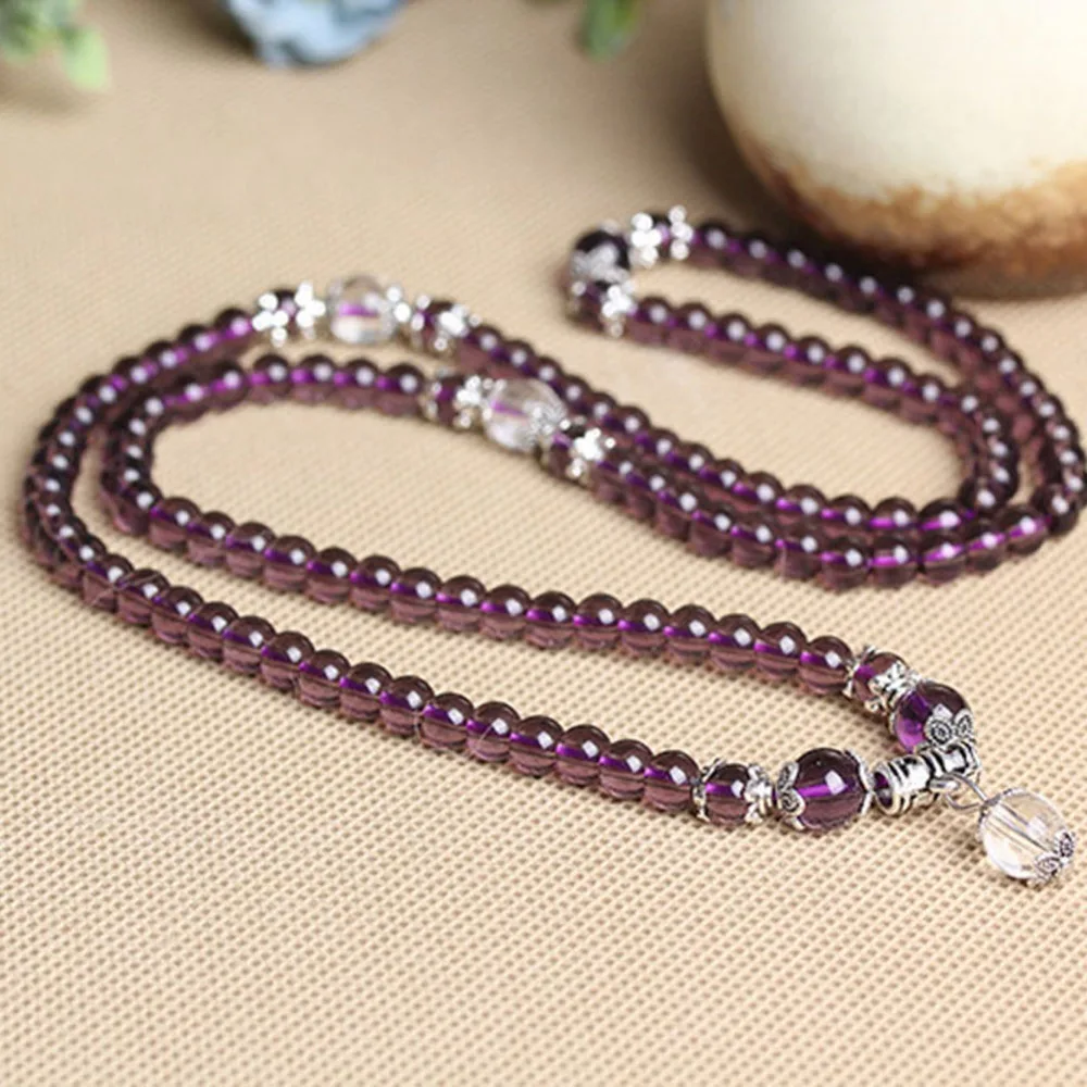 Vintage 108 Beads Natural Crystal Bracelet Brazil Prayer Beads Multi-layer Rosary Mala Bracelet
Vintage 108 Beads Natural Crystal Bracelet Brazil Prayer Beads Multi-layer Rosary Mala Bracelet