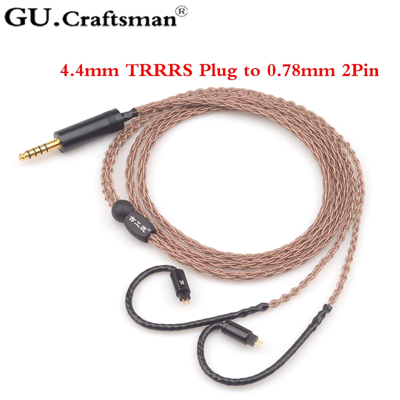 GUCraftsman 6n occ copper 0.78mm 2Pin 64audio a12t/u12 TIA Fourte Oriolus re2000 Legend X LCDi4 VE8 Headphone upgrade cable
GUCraftsman 6n occ copper 0.78mm 2Pin 64audio a12t/u12 TIA Fourte Oriolus re2000 Legend X LCDi4 VE8 Headphone upgrade cable