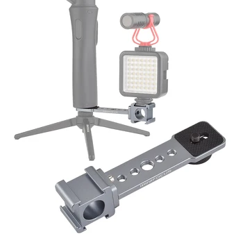 Triple Cold Shoe Mounts Plate Microphone Led Video Light Extension Bracket for DJI OSMO Mobile 2 Zhiyun Smooth 4/Feiyu Vimble 2
Triple Cold Shoe Mounts Plate Microphone Led Video Light Extension Bracket for DJI OSMO Mobile 2 Zhiyun Smooth 4/Feiyu Vimble 2