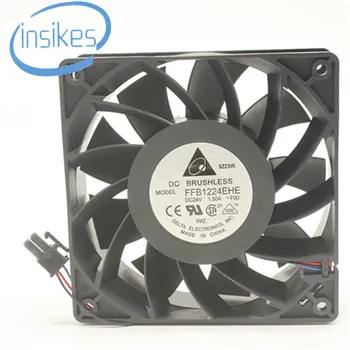 Original Blower Fan FFB1224EHE 12038 12CM DC 24V 1.50A PWM Fan Speed Control Cooling Fan 36W 4650RPM 120*120*38mm FFB1224EHE-F00
Original Blower Fan FFB1224EHE 12038 12CM DC 24V 1.50A PWM Fan Speed Control Cooling Fan 36W 4650RPM 120*120*38mm FFB1224EHE-F00